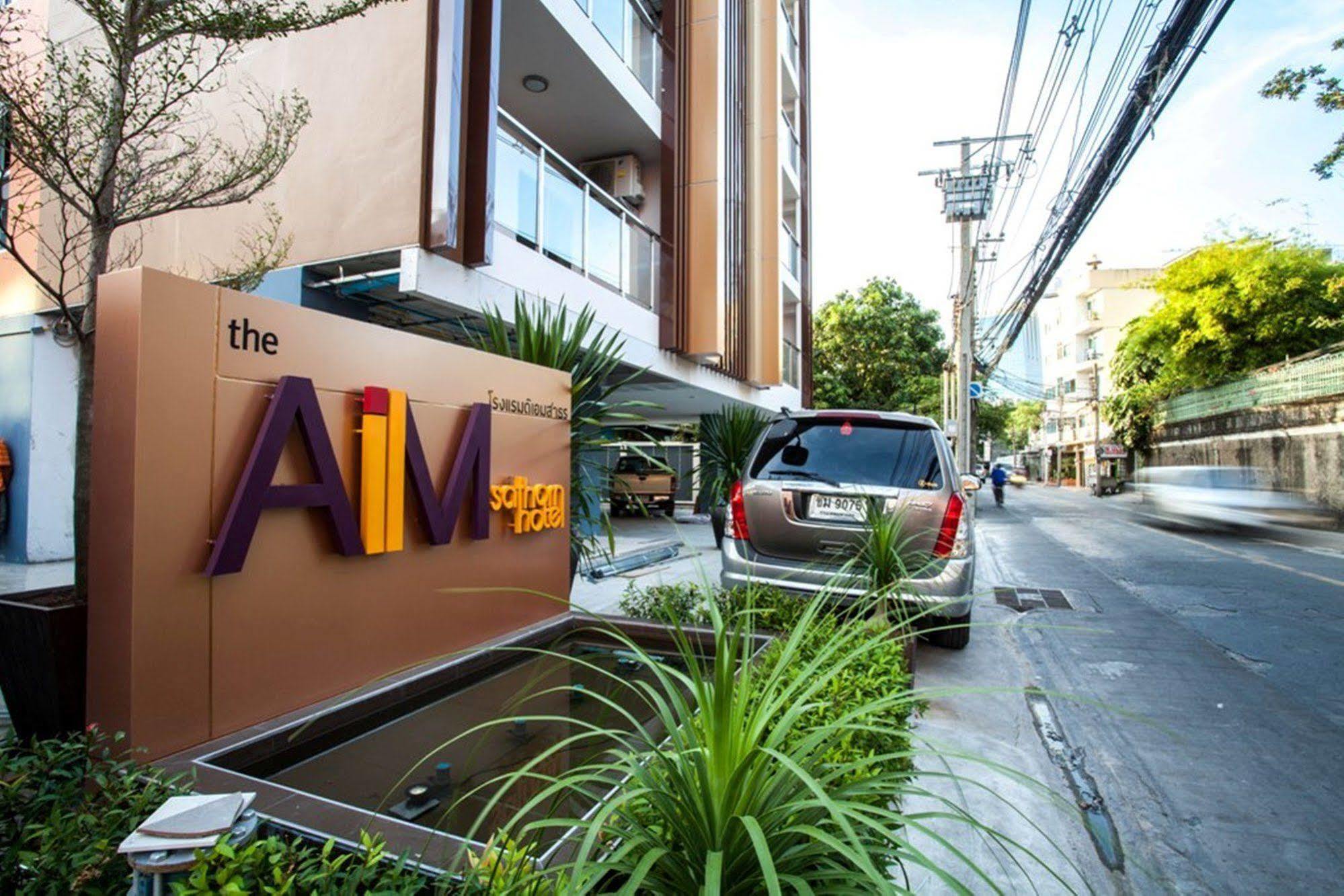 בנגקוק The Aim Sathorn Hotel מראה חיצוני תמונה